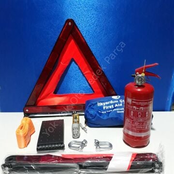 Ford Otosan Trafik Ve İlk Yardım Seti ( Yangın Söndürme Tüplü )