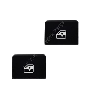 MAN TGA için Cam Açma Düğme Kapağı (2 Adet)