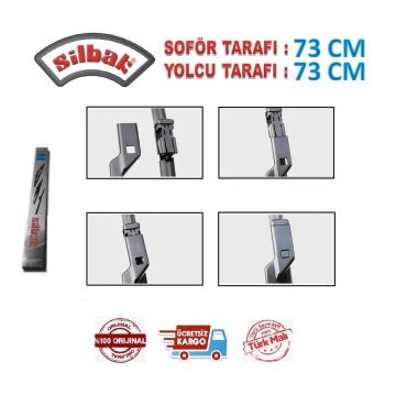 Focus 3 Ön Silecek Süpürge Takımı 2 Adet Silbak 2011-2018