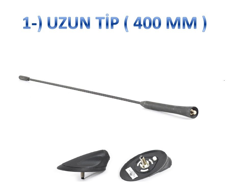 Ford Fiesta Tavan Anten Ve Gövde Takımı Uzun Kısa 2012-2017 UZUN