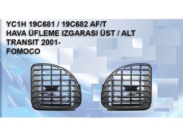 Transit Hava Üfleme Izgarası Alt Üst 2001-2006