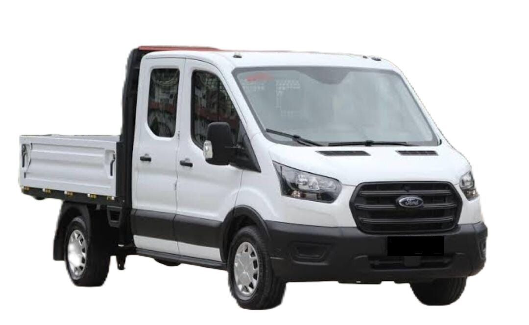 Ford Transit  Çift Kabin Arka Paspas Yeni Model 2024-