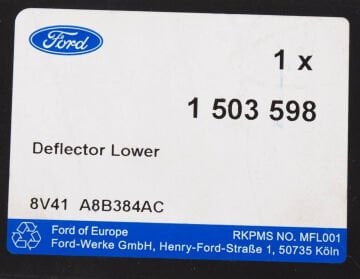 Ford Kuga Ön Tampon Alt Deflektörü Otosan 2008-