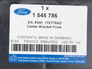 Ford Kuga Ön Tampon İç Takviyesi Otosan 2008-