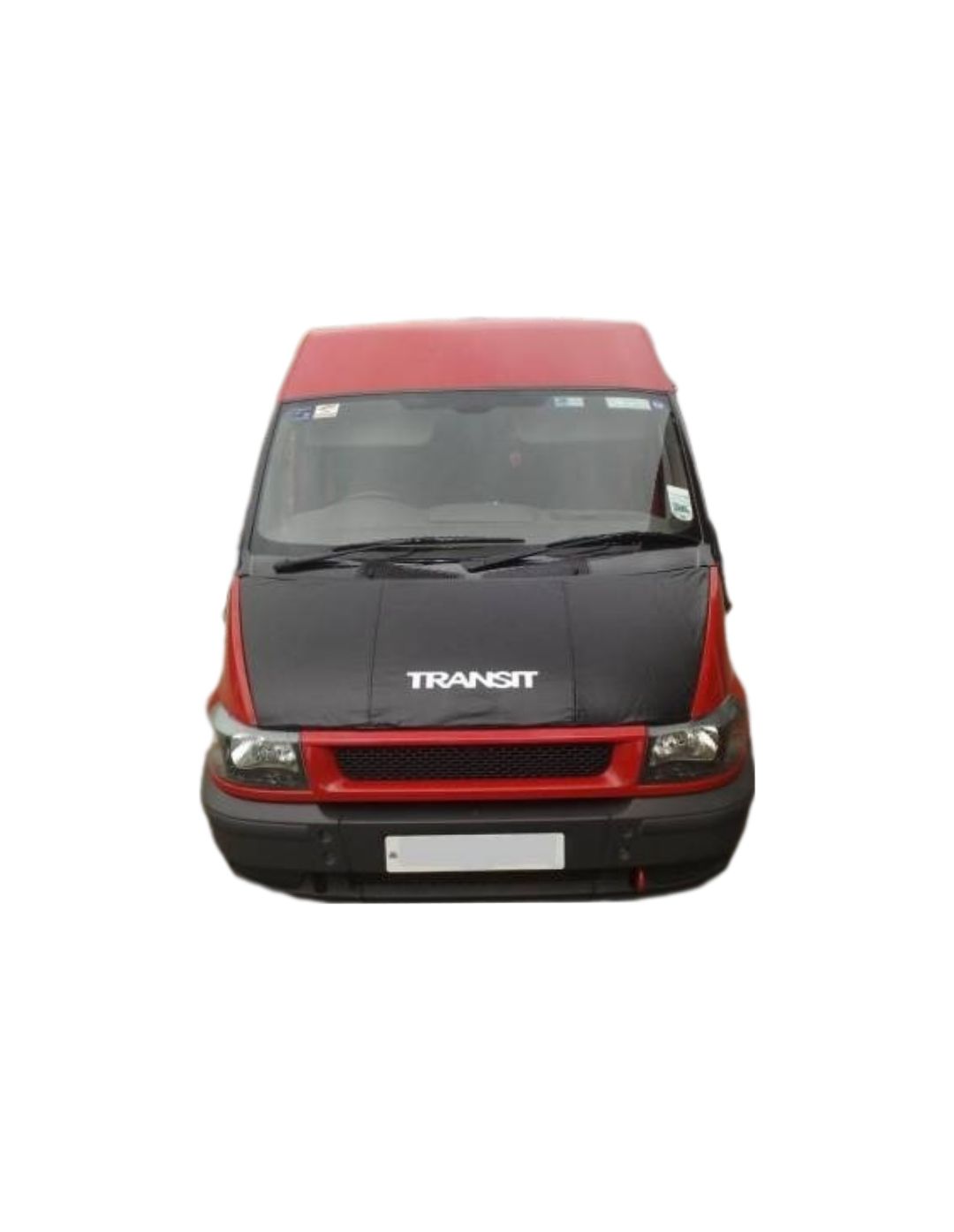 Ford Transit Kaput Örtüsü Maskesi Branda Yazılı 2001-2006