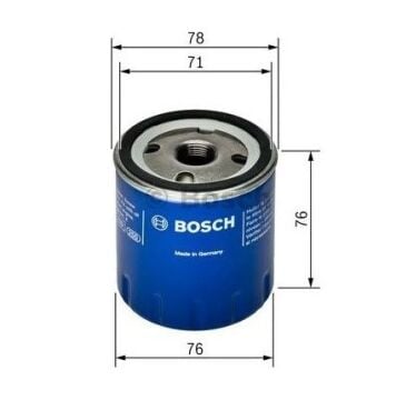 Ford Fiesta Benzinli Yağ Filtresi Bosch 2008-2018