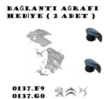 Citroen C3 C4 C5 Elysee 1.6 Euro 5 Motor Üst Koruma Kapağı
