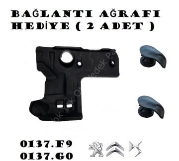Peugeot P207 P208 P301 P508 1.6 Euro Motor Üst Koruma Kapağı