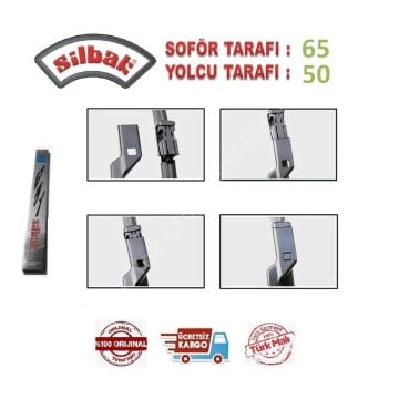 Focus 4 Ön Silecek Süpürge Takımı 2 Adet Silbak 2018-2020